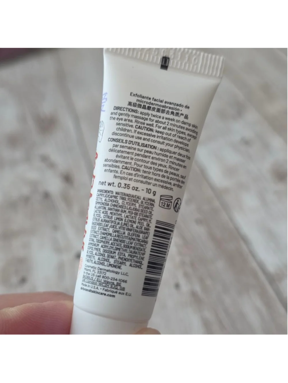 Dr. Brandt Skincare Cleanser & Exfoliant mini NWOT